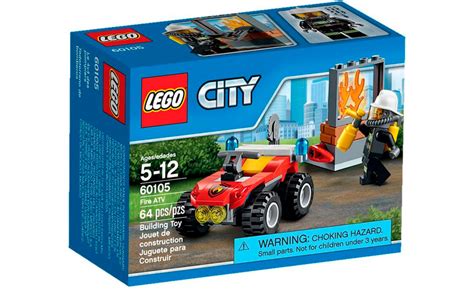 Купить LEGO City Пожарный квадроцикл (60105), ЛЕГО 60105 - цена набора ...