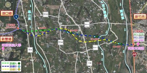 台1線替代道路（新豐~新竹）重啟計畫 確定採c路線 生活 自由時報電子報