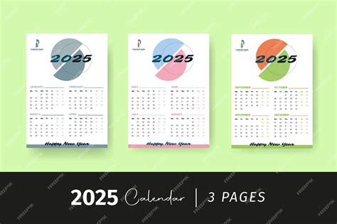 Календарь на стене 2025 шаблон Понедельник Разработка ежемесячного ...