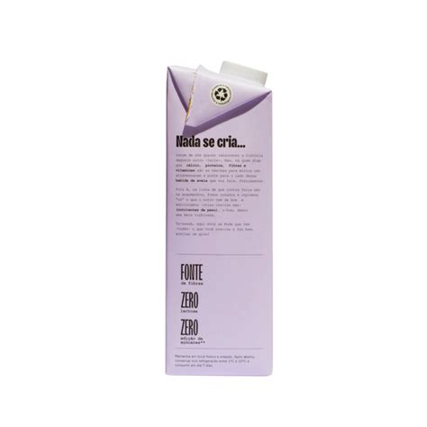 Bebida Vegetal Leite Fortificado de Aveia Nude Tudão Nude