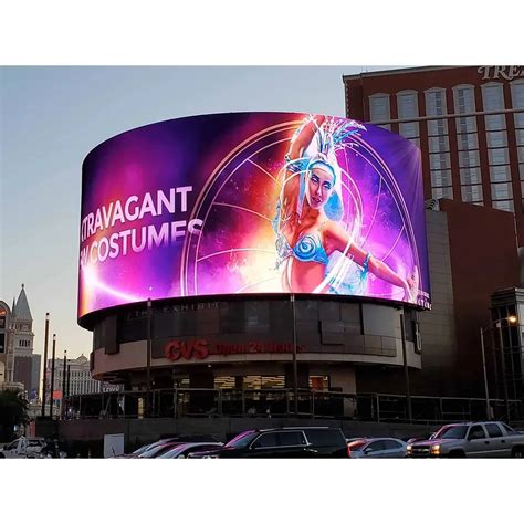 High Quality Outdoor HD LED Screen Naked Eye D Billboard Advertising P Large Outdoor LED