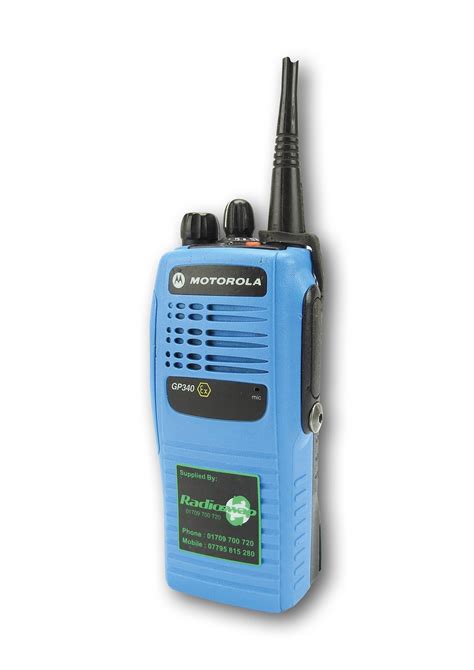 Motorola Gp340 Vhf Atex Ex Intrinsically Safe Walkie Talkie Two Way