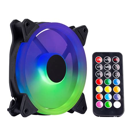 Distribution Hot Sale 1200 Rpm 9 Blades Hydraulic 12V Colorful RGB Light Perfect Argb Gaming PC