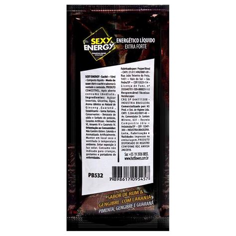 SEXY ENERGY ENERGÉTICO LÍQUIDO HOT FLOWERS Distribuidora Hot Flowers