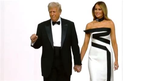 Melania Trump Ball Gown 2025 - Lisha Muffin