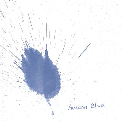 Aurora Blue Ink Review - InexPens