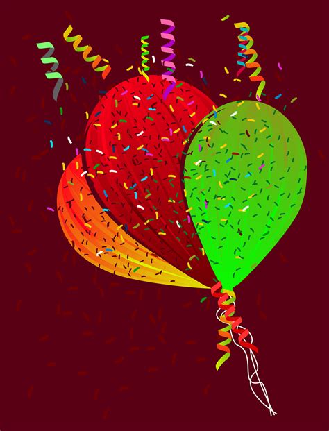 Free Birthday Confetti Vector Art Download 679 Birthday Confetti