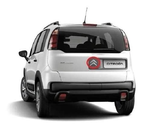 Emblema Tampa Traseira Citroen C Aircross Original Parcelamento Sem