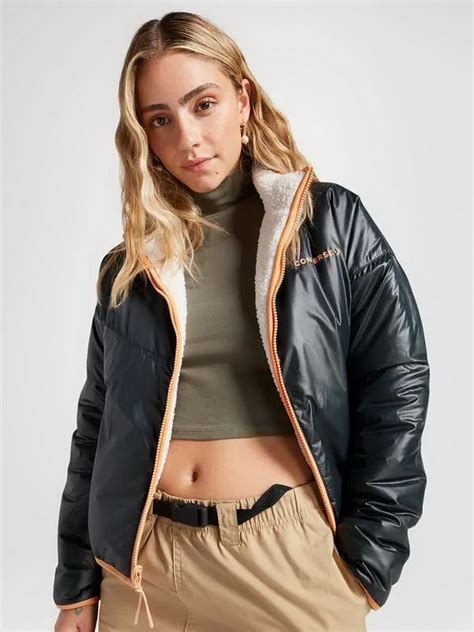 Кофта CONVERSE Reversible Sherpa Fz 10025705-001 для жінок, колір ...