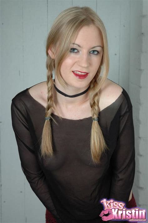 Pictures Of Kiss Kristin In Stockings Pigtails And Boots Porn Pictures XXX Photos Sex Images