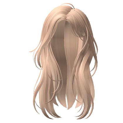 Natural Straight Hair Blonde Roblox