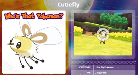 Who’s That Pokémon? It’s Cutiefly! - Miketendo64