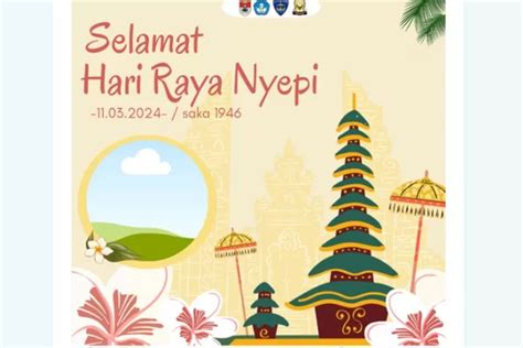 10 Gambar Ucapan Hari Raya Nyepi 2024 Cocok Di Kirim Ke Keluarga Dan