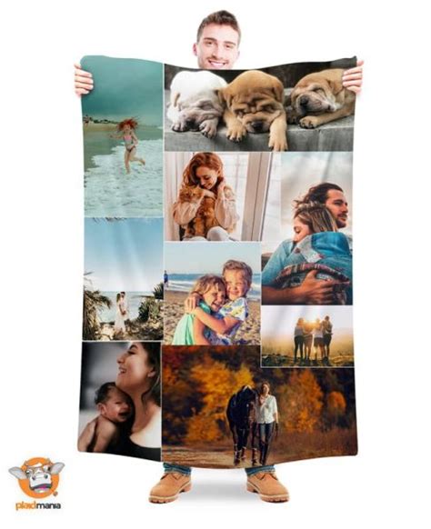 Plaidmania Coperte In Pile Plaid Personalizzati Con Foto Idea Regalo