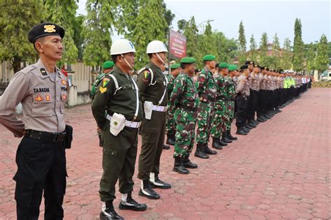 Polres Aceh Tamiang Gelar Apel Pasukan Operasi Ketupat Seulawah