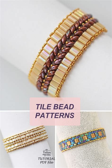 Beaded Jewelry Pdf Tutorials By Yuliya Abelovich Simple Beading Tutorials With Multi Hole Be