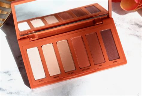 Urban Decay Naked Petite Heat Palette Review And Swatches