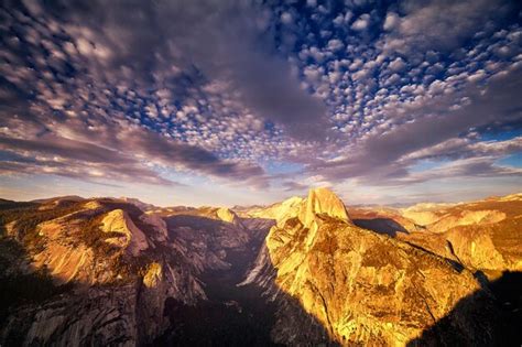 Parque Nacional Yosemite Al Atardecer Ee Uu Foto Premium