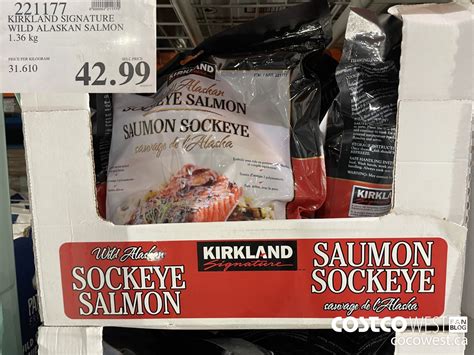 Costco Kirkland Signature Wild Alaskan Sockeye Salmon 50 Off