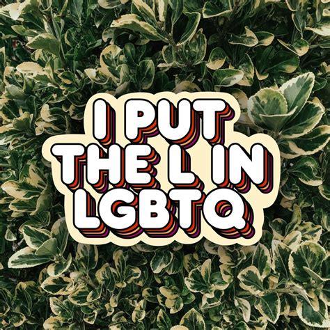Lesbian Pride Stickers Lesbian Flag Bumper Sticker Lgbtq Etsy