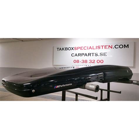 Takbox Packline FX-SUV Svart "BMW M Performance Edition" - 400 Liter