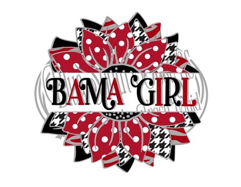 Bama Girl Sunflower Png Sublimation Bama Girl Sunflower Svg Etsy