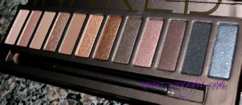 Scrangie Urban Decay Naked Palette Swatches And Review