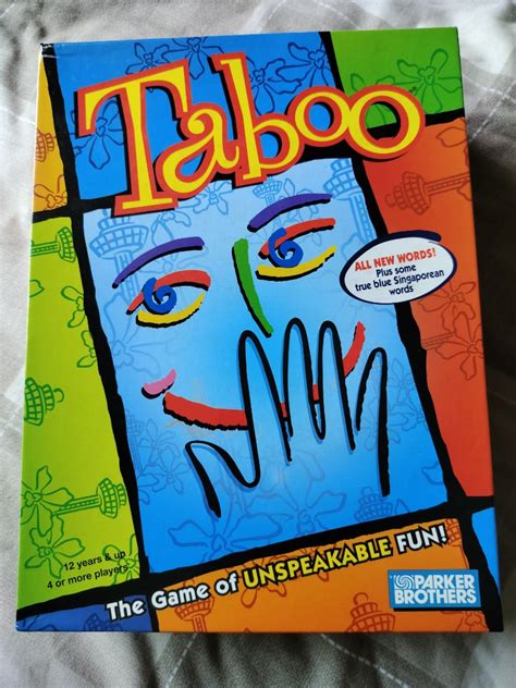 Taboo Game Hobbies And Toys Toys And Games On Carousell