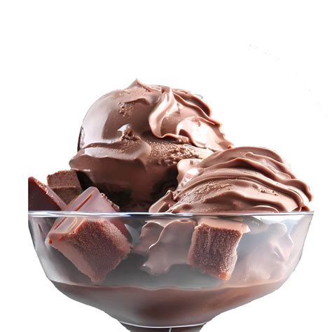 Chocolate Ice Cream In A Glass