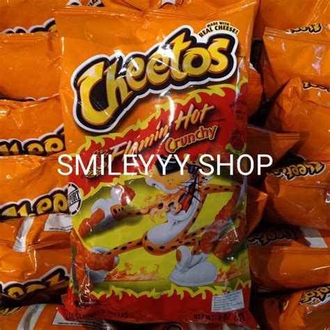 Jual Cheetos Flamin Hot Cheddar Crunchy Kota Tangerang Selatan Smileyyy Store Tokopedia
