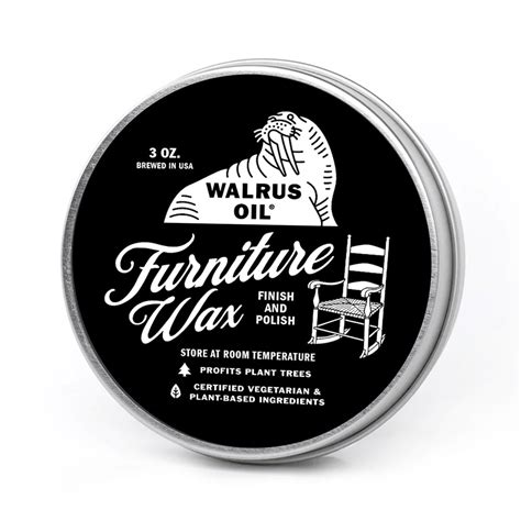 Walrus Oil - Furniture Wax, Hard Wax Wood Finish