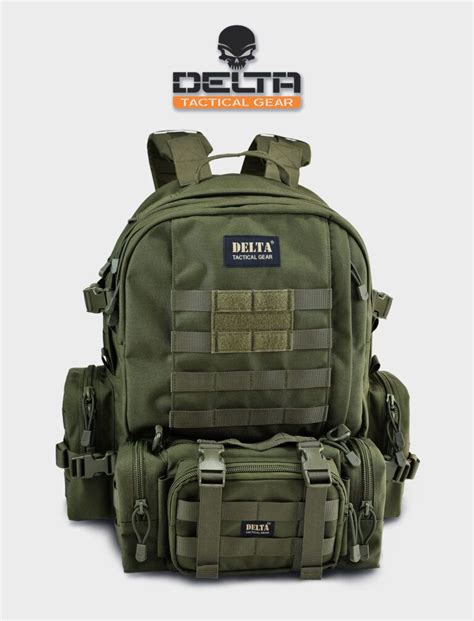 Mochila T Ctica Desmontable Delta Tactical Gear Venta De Equipos