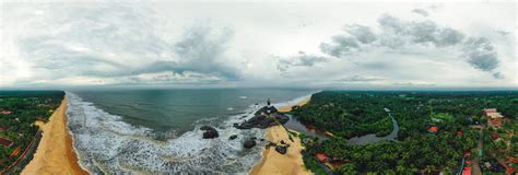 kapu beach udupi india  panorama cities
