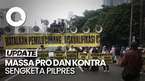 Ada Massa Aksi Tandingan Sengketa Pilpres Minta MK Tak Diintervensi