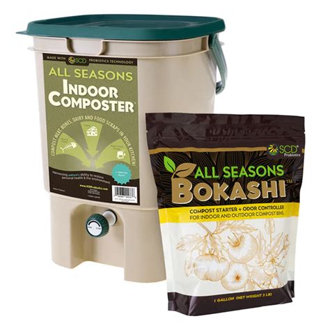 Bokashi And Indoor Compost Kit