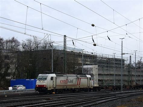 185 578 2 Christine von Crossrail kommt aus Richtung Köln Aachen Hbf