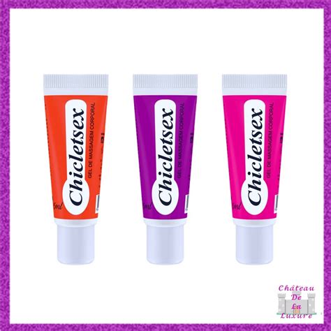 Gel Chicletsex Beij Vel Comest Vel Lubrificante Ntimo Para Massagem Sexo Oral Ml Sex Shop