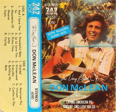 Don McLean The Very Best Of Don Mclean Cassette Discogs