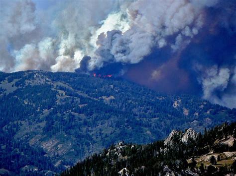 Numerous Wildfires Smoke Up Much Of Idahos Air And Eastward The