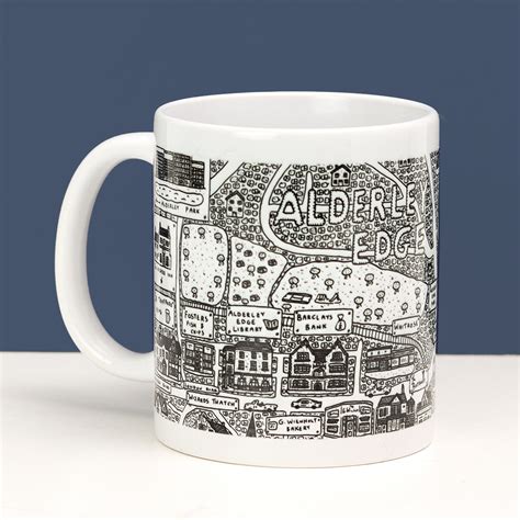 Alderley Edge Doodle Mug Dave Draws Shop