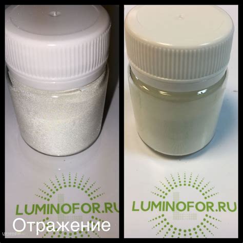 Светоотражающая мелкодисперсная пудра ЛЮМИНОФОР СМП-60 для трафаретных ...