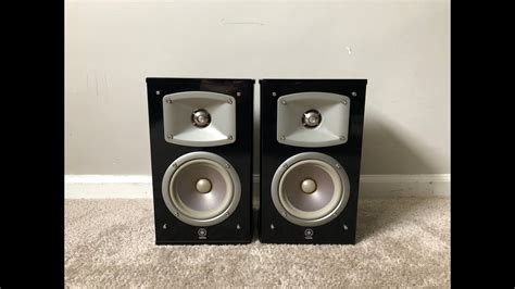 Yamaha Ns Home Way Bookshelf Speakers Youtube