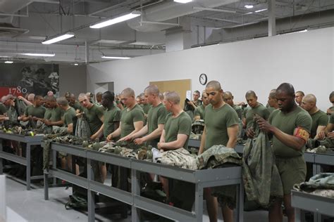 Recruits Honored To Wear Us Marine Corps Uniform