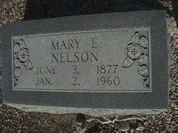 Mary Etta Thompson Nelson 1877 1960 Find A Grave Gedenkplek