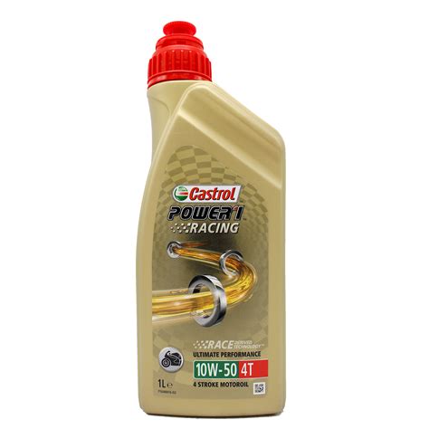 Castrol Power 1 Racing 10W-50 4T 1 Litro - Ricambi auto SMC