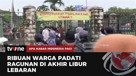 Ramai Ramai Warga Berlibur Ke Taman Margasatwa Ragunan Akip Tvone