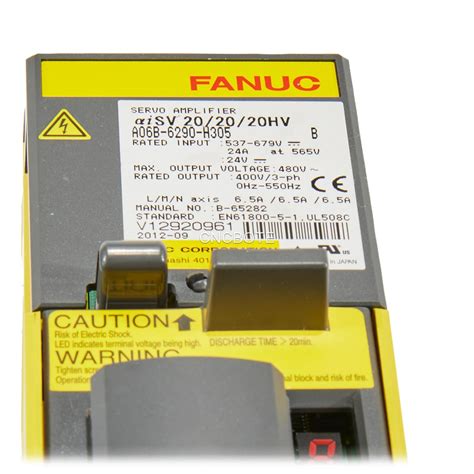 Fanuc A06B 6290 H305 Servo Amplifier Alpha ISV 45HV Kaufen Bei CNC BOTE