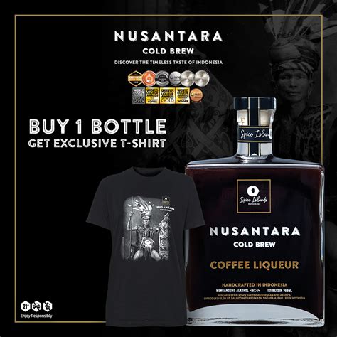 NUSANTARA COLD BREW Buy 1 get 1 Exclusive TShirt - Spice Islands Distilling Co