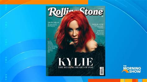 Kylie Minogue S Rolling Stone Cover The Morning Show Youtube