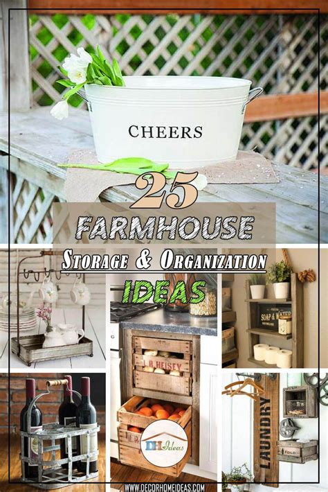 25 Farmhouse Kitchen Storage And Organization Ideas Farmhouse Storage